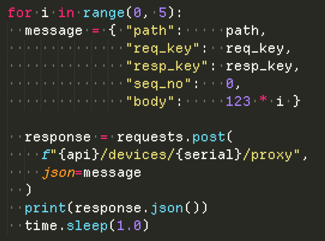 Poststation Python